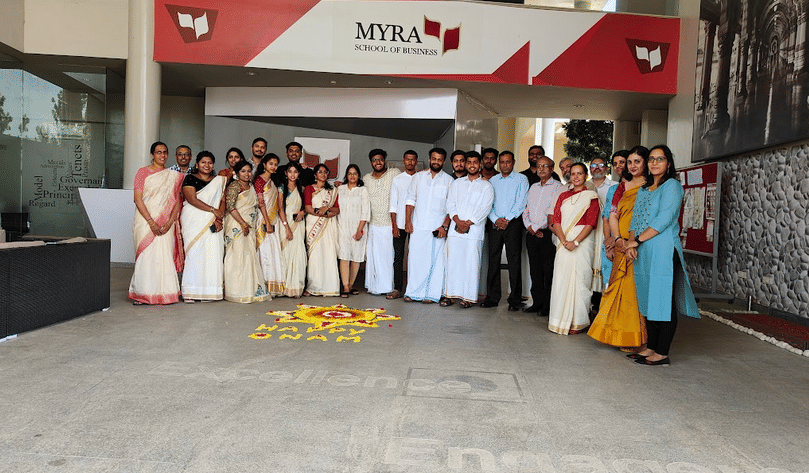 MYRA School of Business Mysore Onam - 2023 photo 9